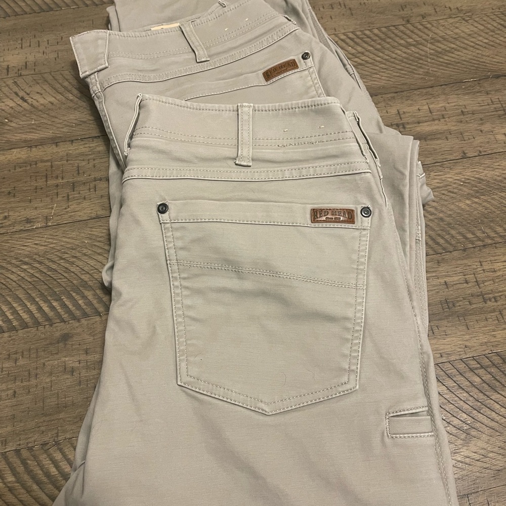 NWOT RedHead Ultimate Work Pants (Brand New). 2 pairs for one great price 33x30